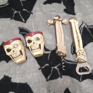Halloween Bottle Opener/Wine Opener/Shot Glasses